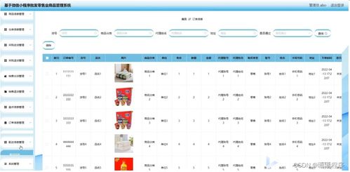 java php node.js python基于微信小程序批發(fā)零售業(yè)商品管理系統(tǒng)